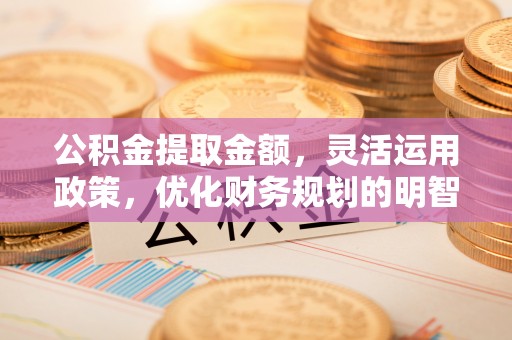 象州公积金提取金额，灵活运用政策，优化财务规划的明智选择